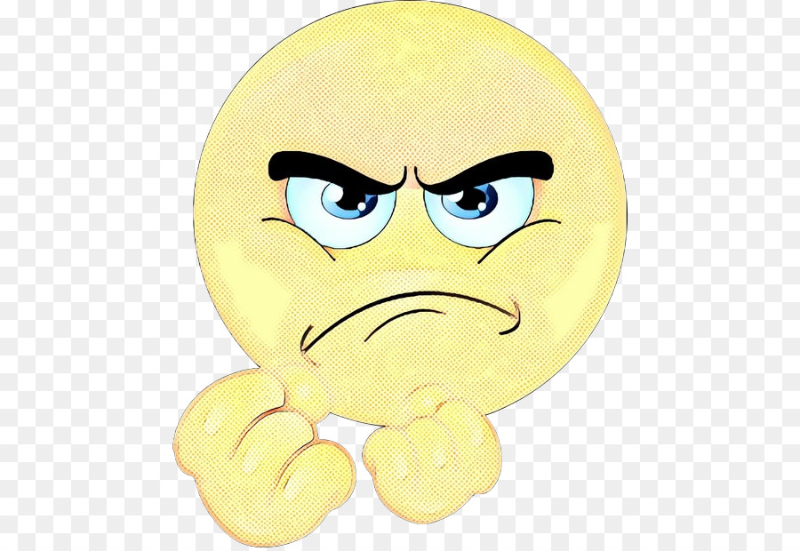 Emoji En Colère，Affronter PNG