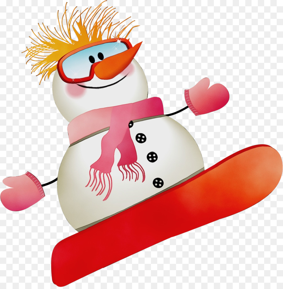 Bonhomme De Neige，Snowboard PNG