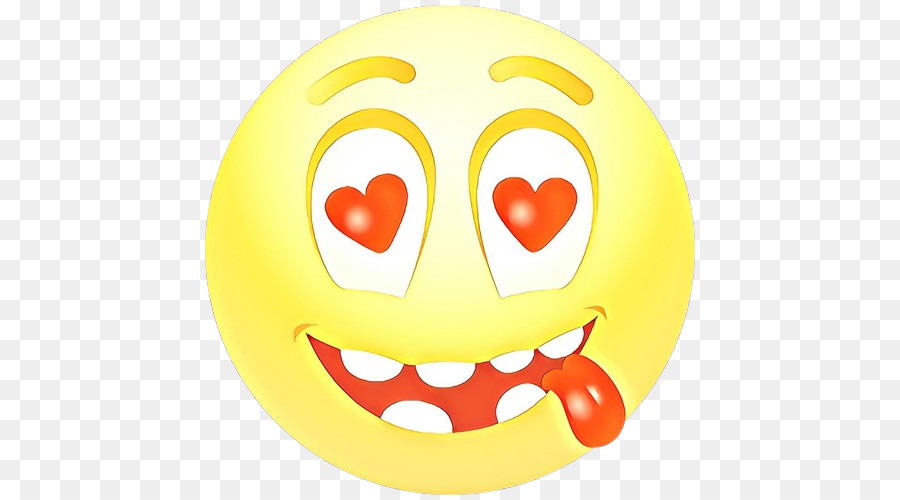 Emoji Yeux De Coeur，Amour PNG