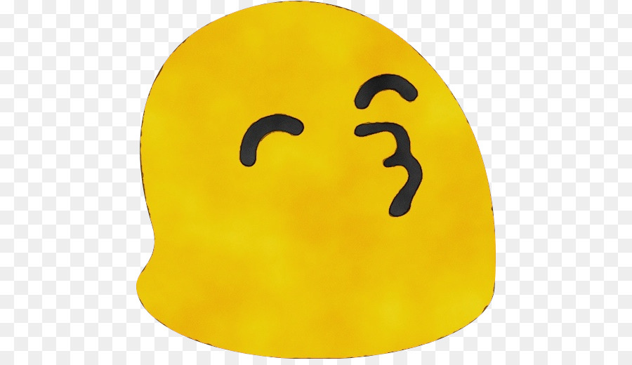 Visage Jaune，Embrasser PNG