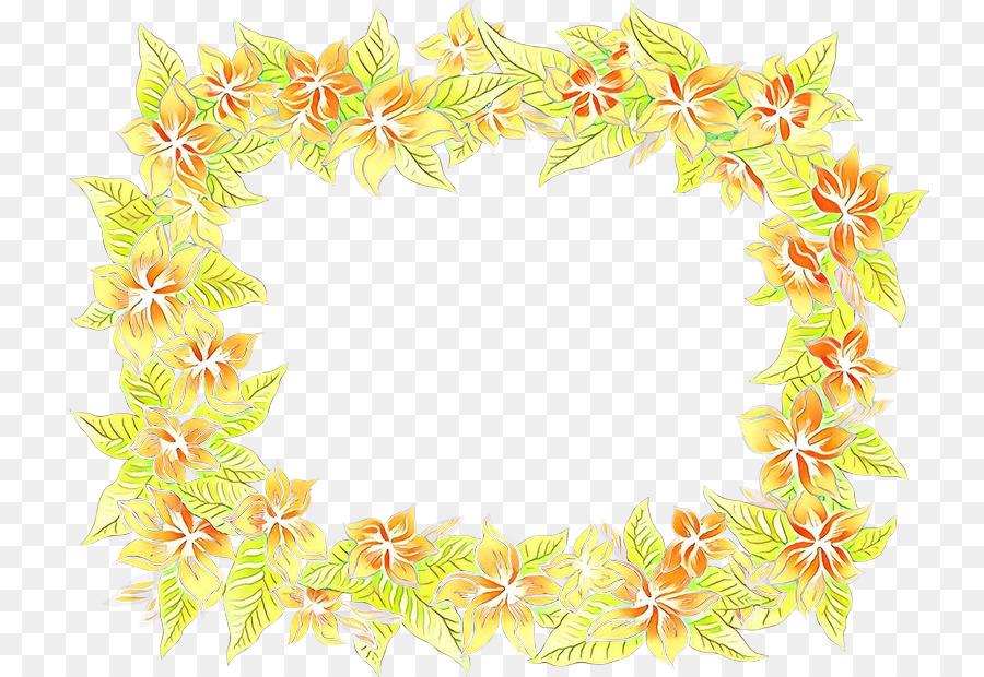 Cadre De Fleurs，Lis PNG