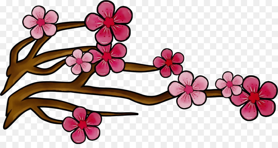 Branche De Fleurs，Fleurir PNG