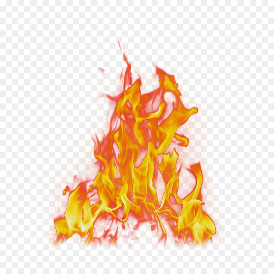 Flamme，Orange PNG