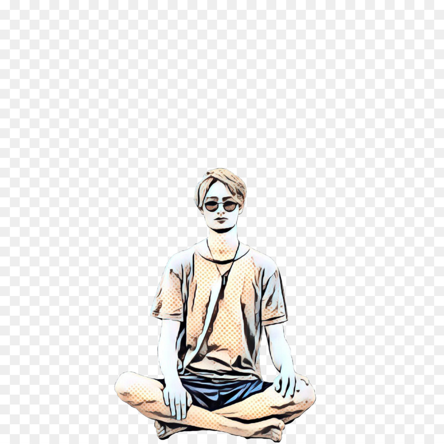 Personne Méditant，Yoga PNG