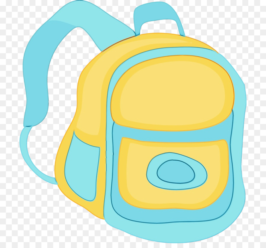 Sac à Dos，Bleu PNG