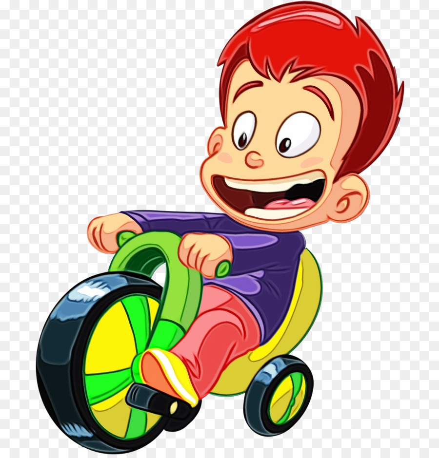 Enfant Sur Tricycle，Enfant PNG