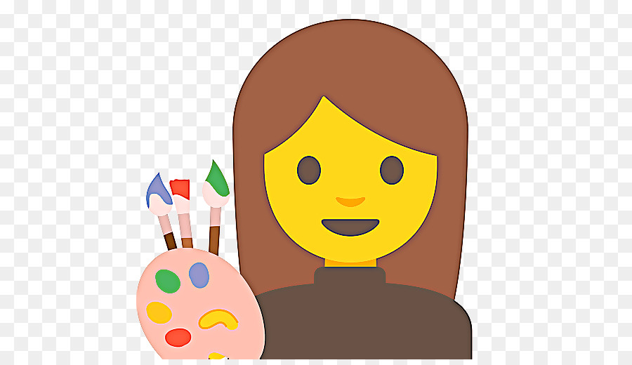 Emoji D'artiste，Peinture PNG