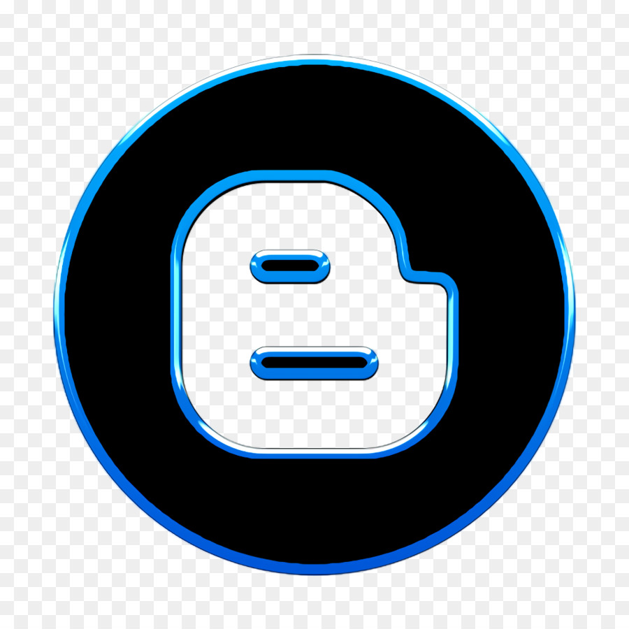 Logo，Bleu électrique PNG