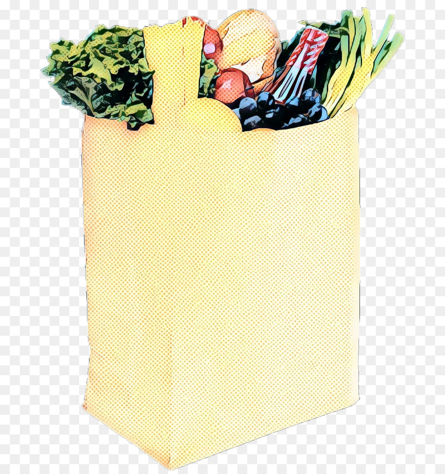 Jaune，Sac En Papier PNG