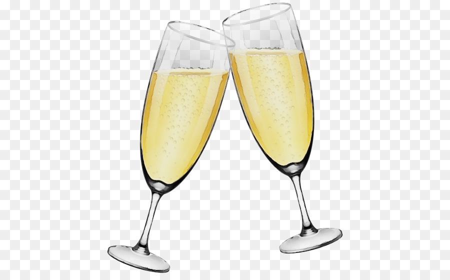 Verres à Champagne，Célébration PNG