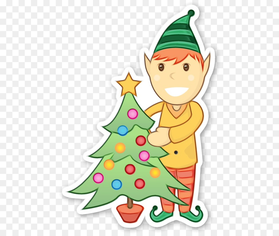 Arbre De Noël，Dessin Animé PNG