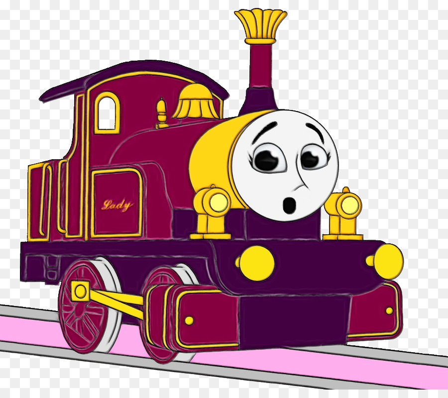 Train De Dessin Animé，Moteur PNG