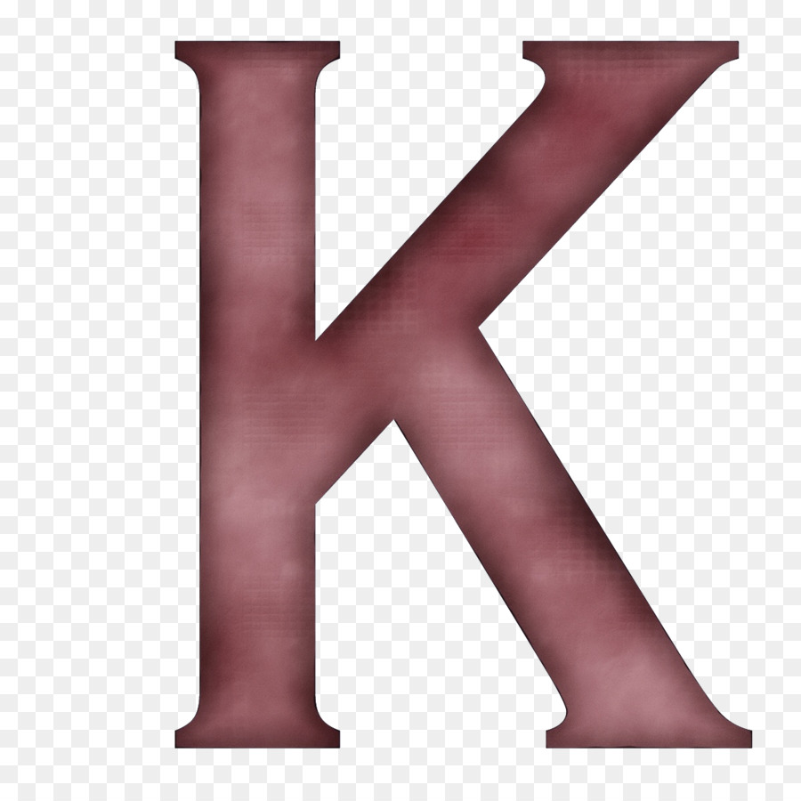 Lettre K，Rouge PNG