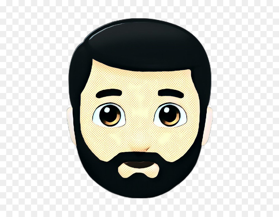 Emoji Barbu，Affronter PNG