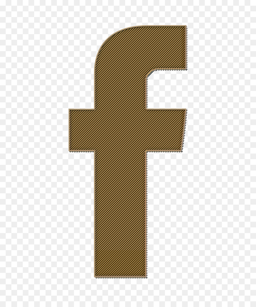 Logo Facebook Marron，Réseaux Sociaux PNG