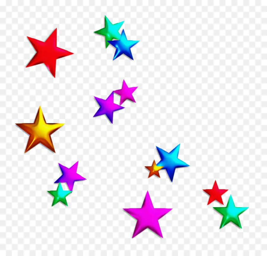 Étoiles，Confettis PNG