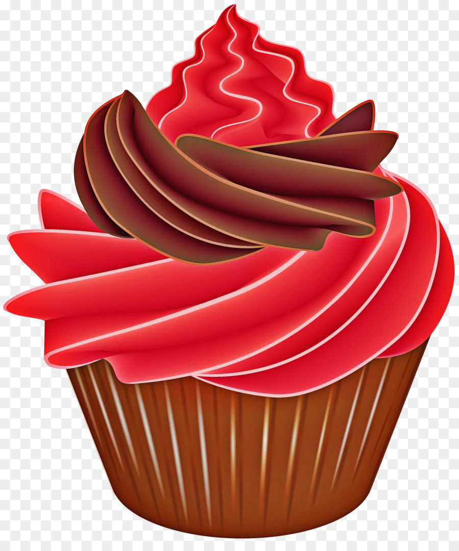 Cupcake Givré Bleu，Dessert PNG