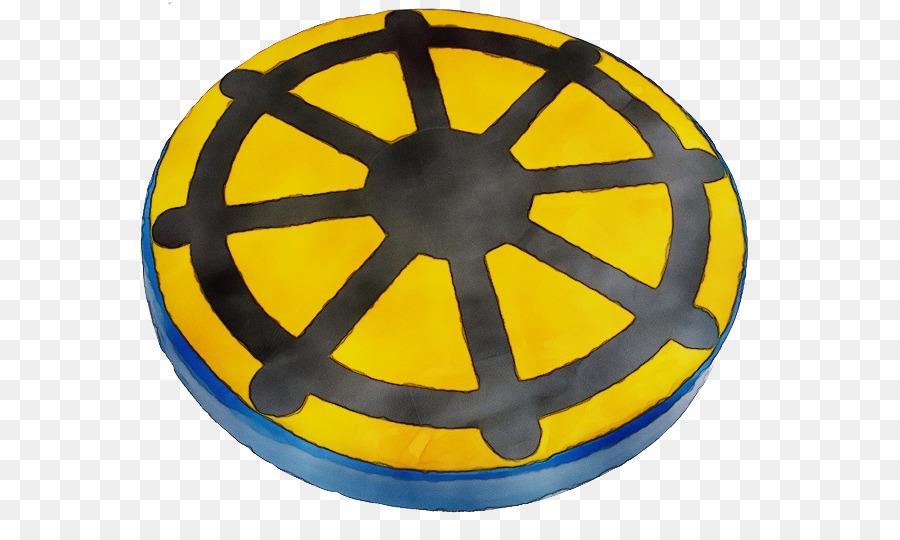 Jaune，Roue PNG