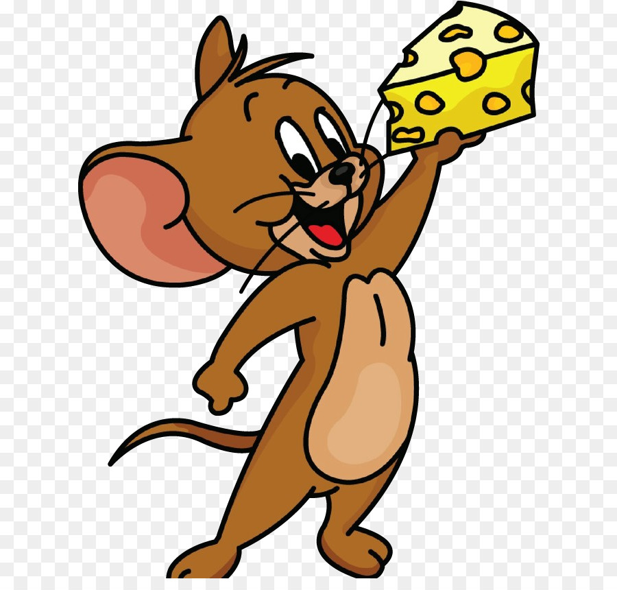 Jerry Mouse Avec Du Fromage，Jerry PNG