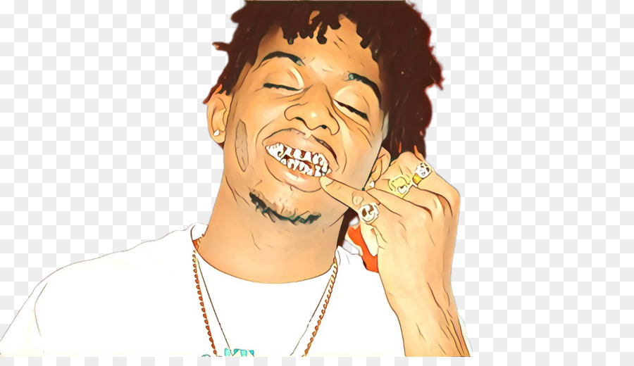 Homme Souriant Avec Grillz，Grillz PNG