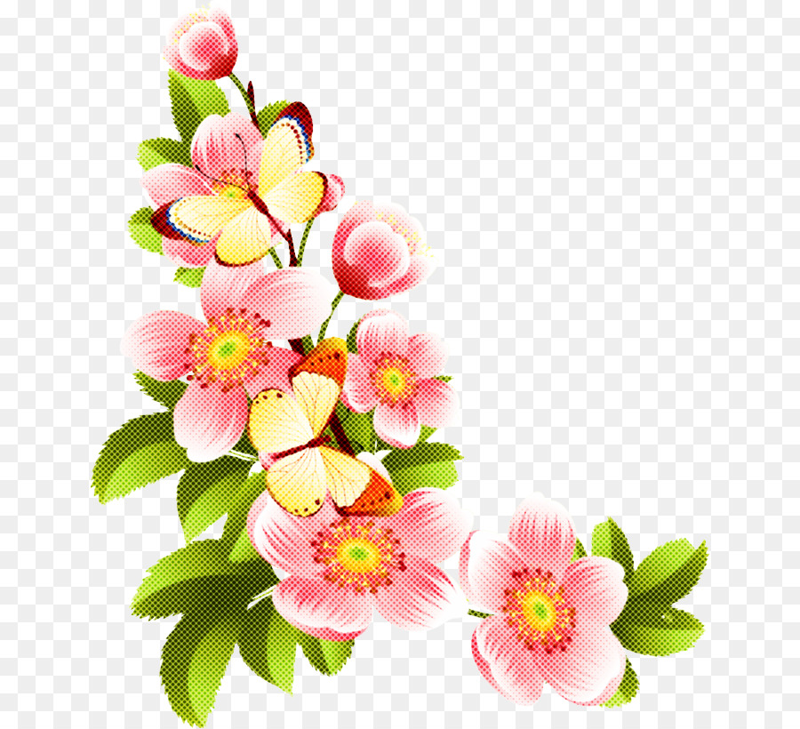 Fleurs Colorées，Jardin PNG