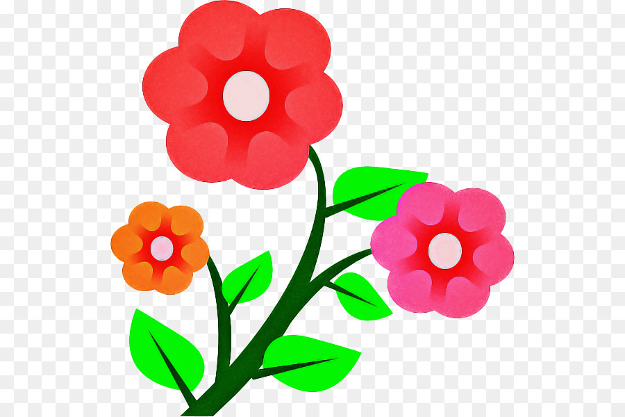 Fleurs Colorées，Rose PNG