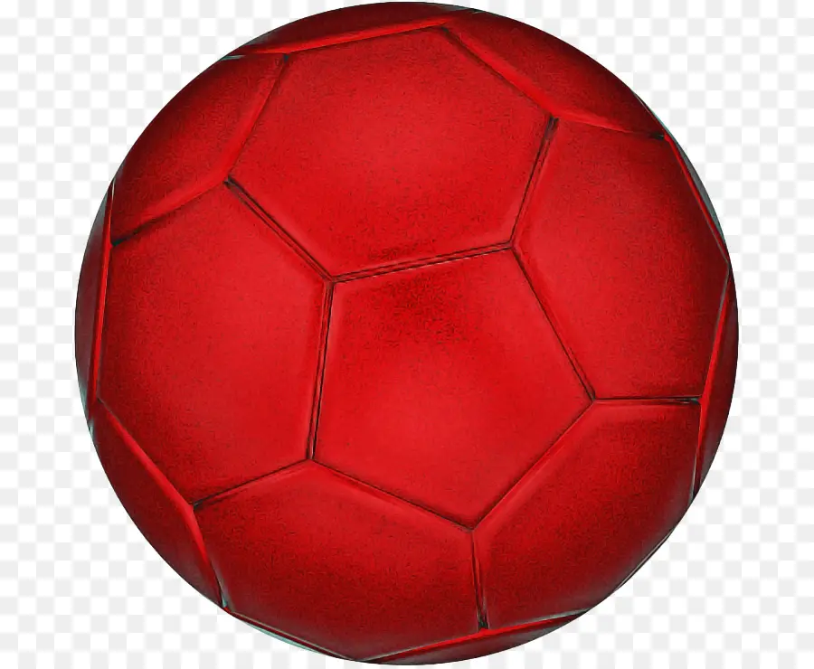 Ballon De Football，Rouge PNG