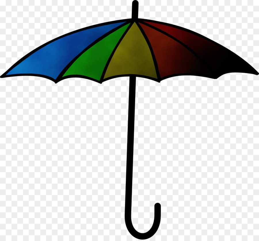 Parapluie Rayé，Pluie PNG