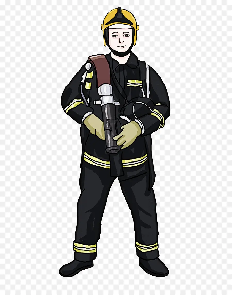 Pompier，Uniforme PNG