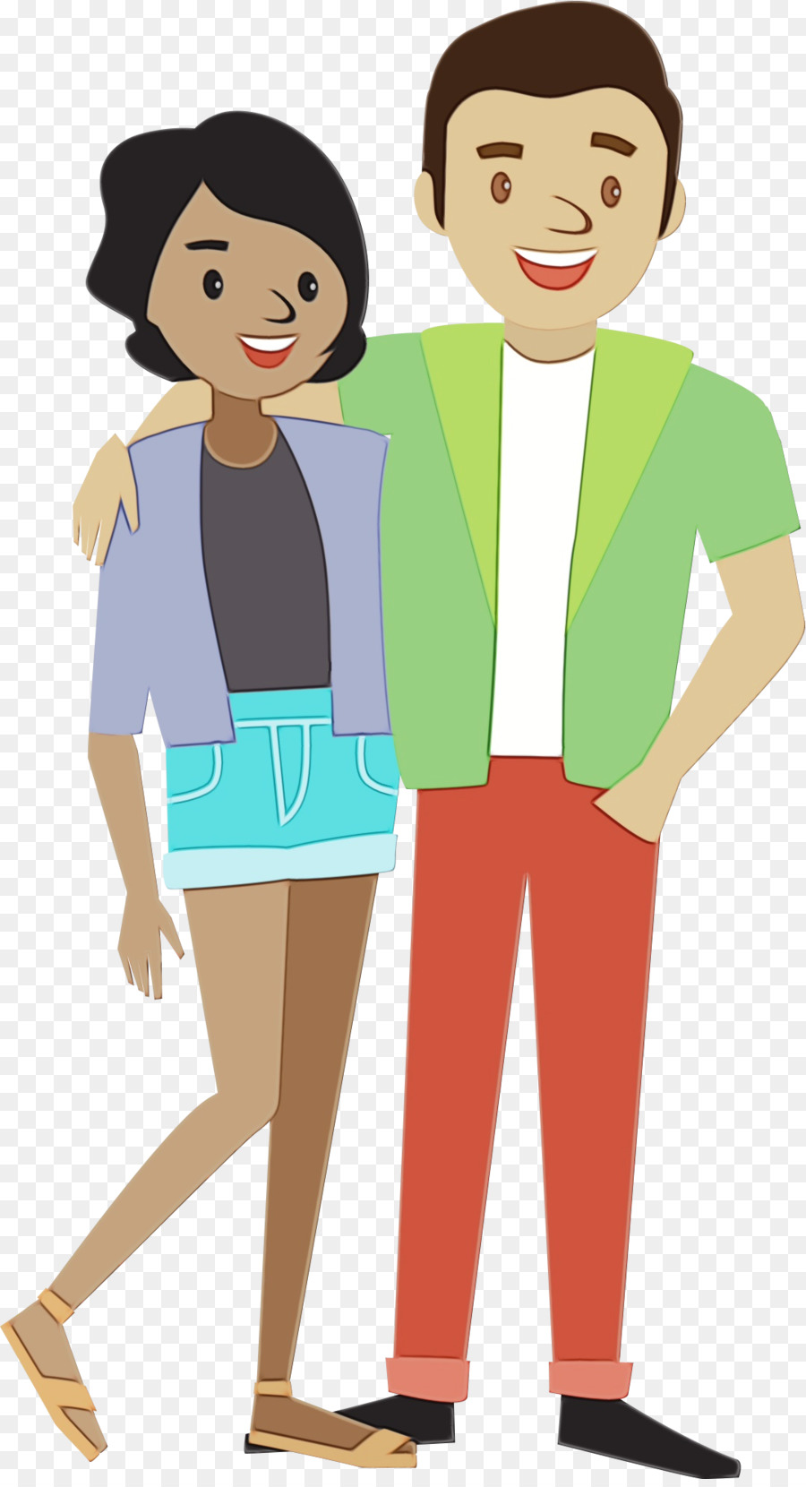 Couple，Homme PNG