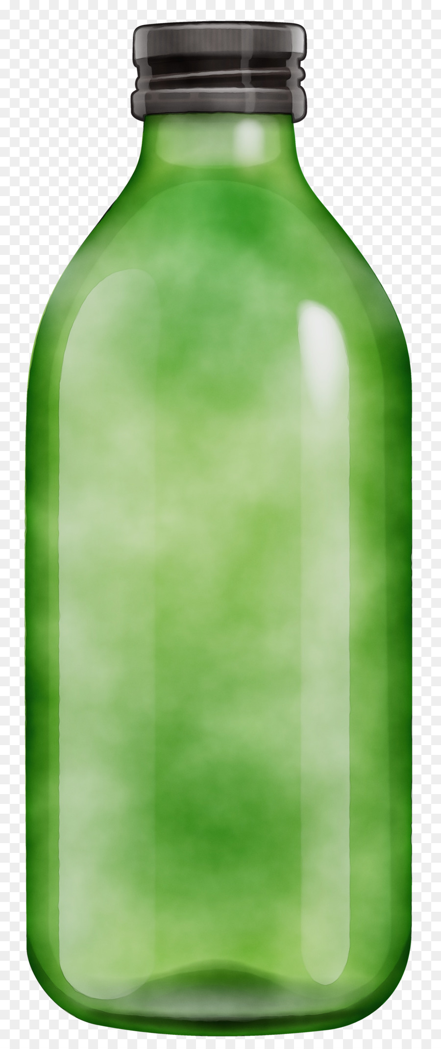 Bouteille Verte，Verre PNG