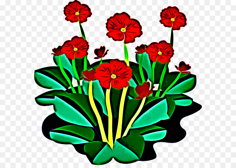 Fleurs，Rouge PNG