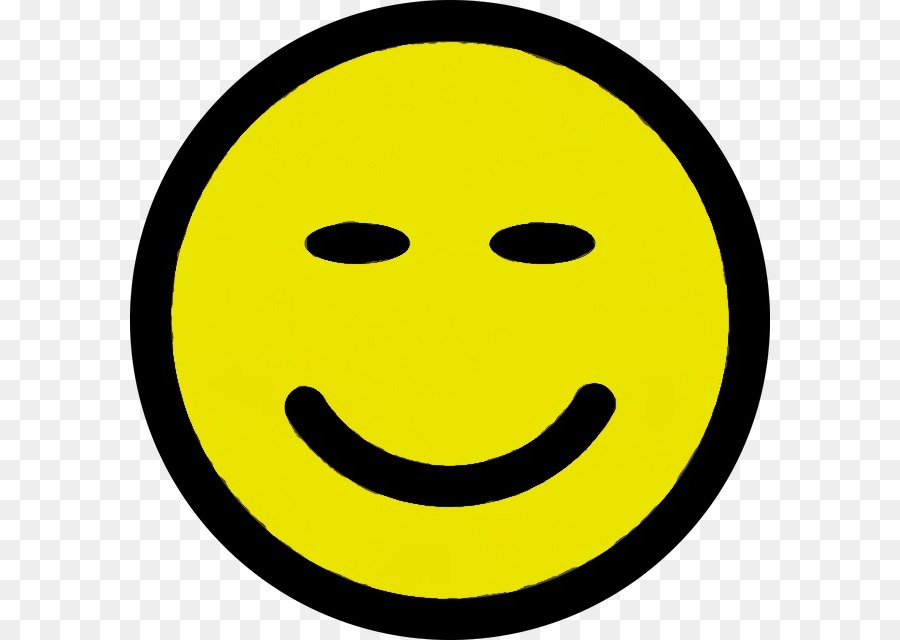 Visage Souriant Jaune，Émoji PNG