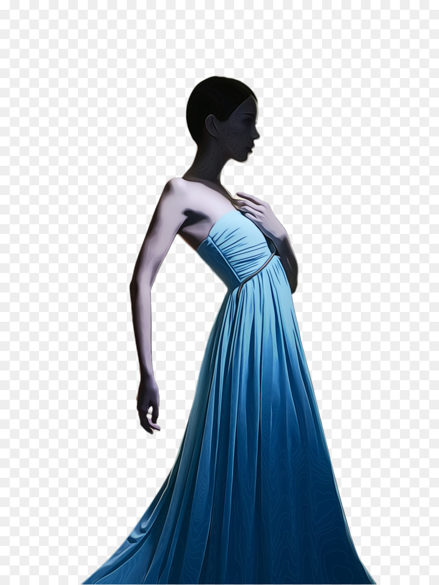 Robe，Bleu PNG