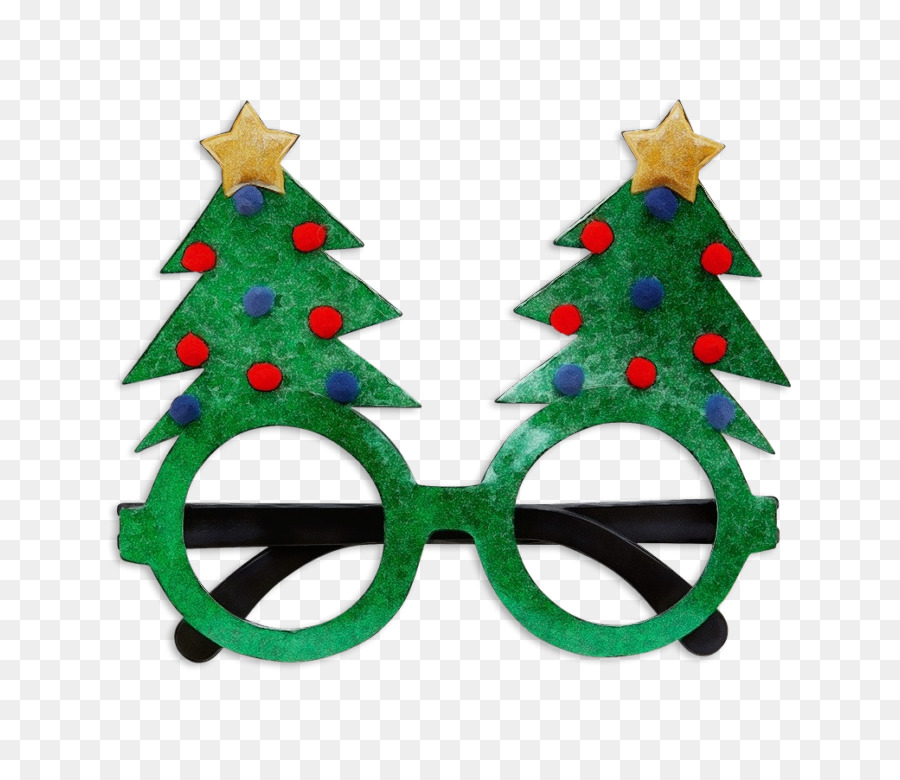 Sapin De Noël，Lunettes PNG