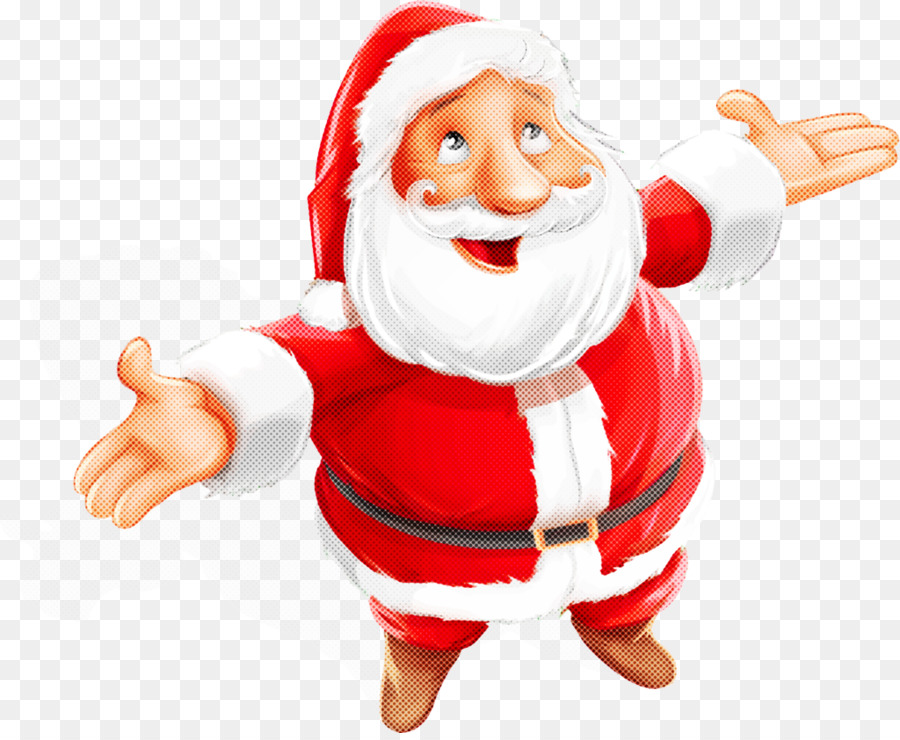 Le Père Noël，Costume Rouge PNG