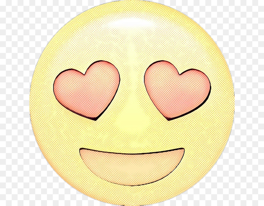 Emoji Yeux De Coeur，Affronter PNG