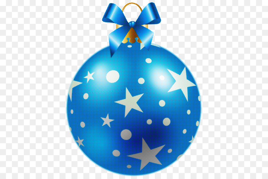 Bleu，Décoration De Noël PNG