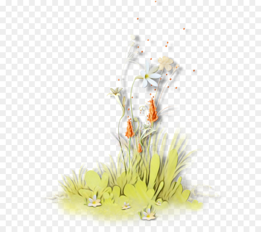 Herbe Et Fleurs，Plantes PNG