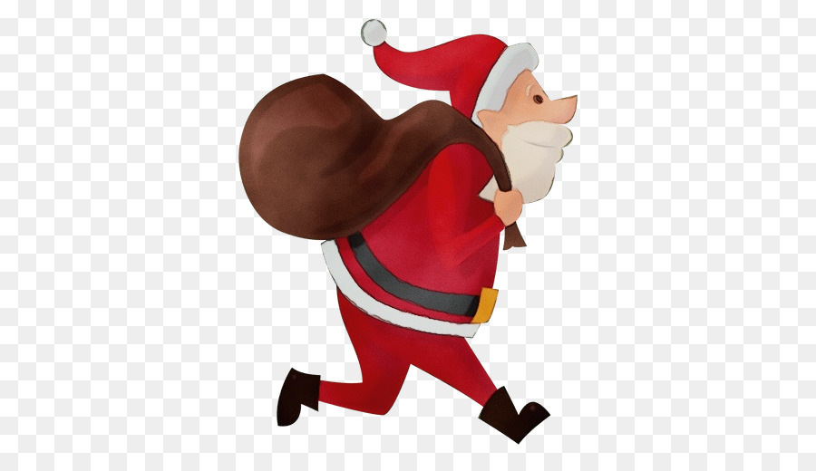 Le Père Noël，Costume Rouge PNG