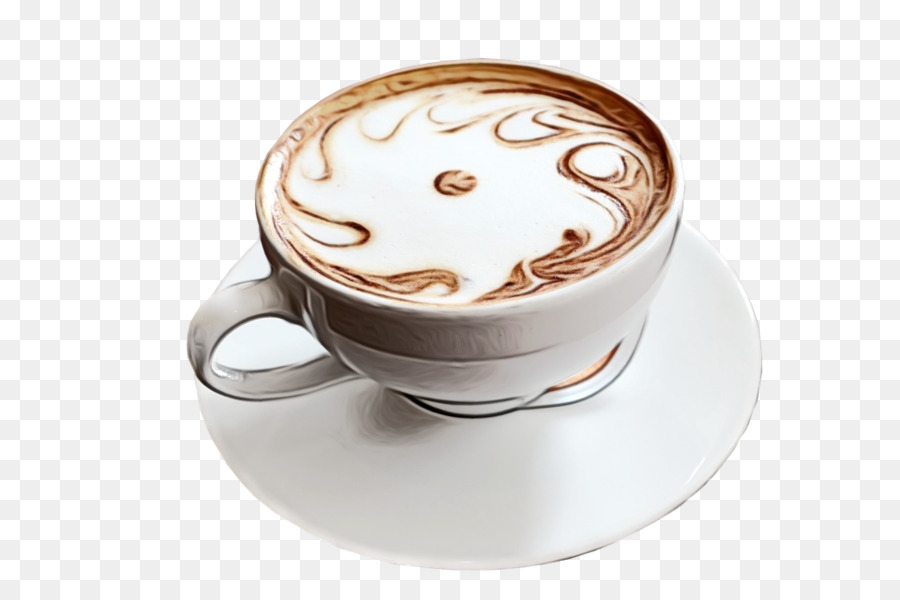 Tasse De Café，Latté PNG