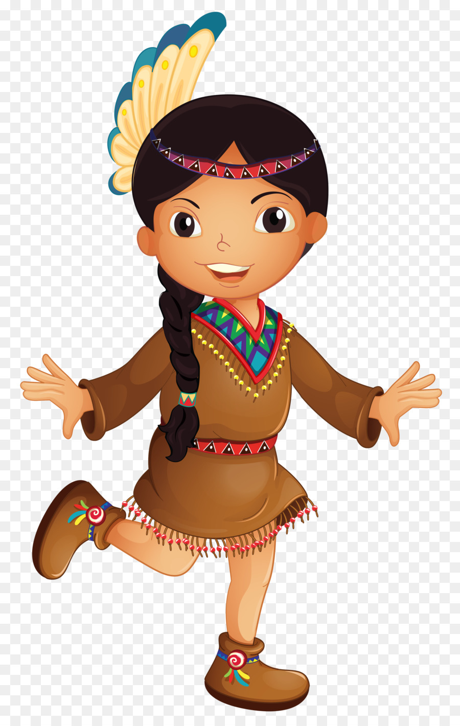 Fille En Costume Traditionnel，Costume PNG