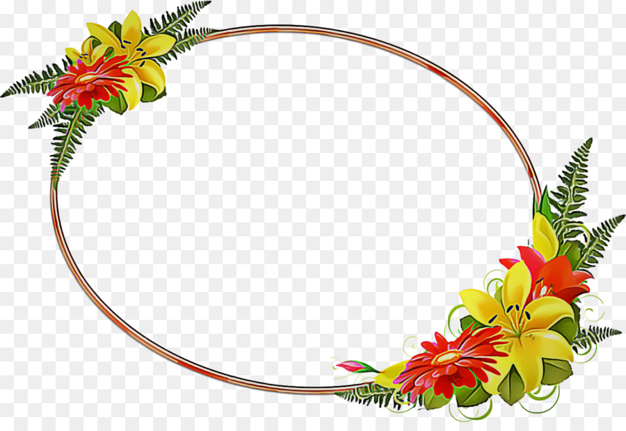 Couronne Florale，Fleurs PNG