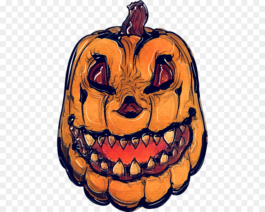 Citrouille Effrayante，Halloween PNG