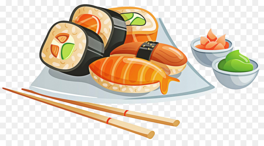 Sushi，Nourriture PNG