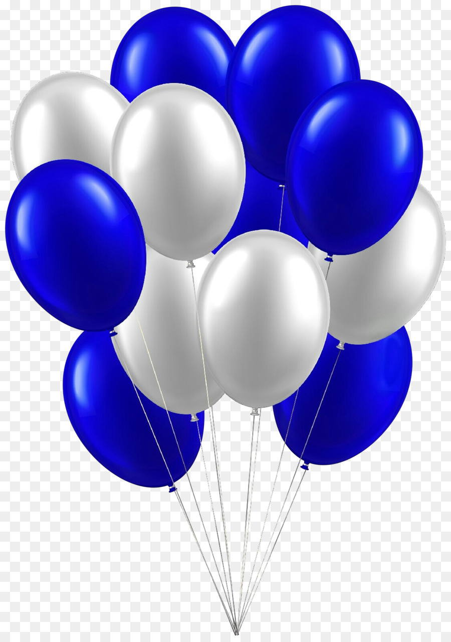 Ballon，Bleu PNG