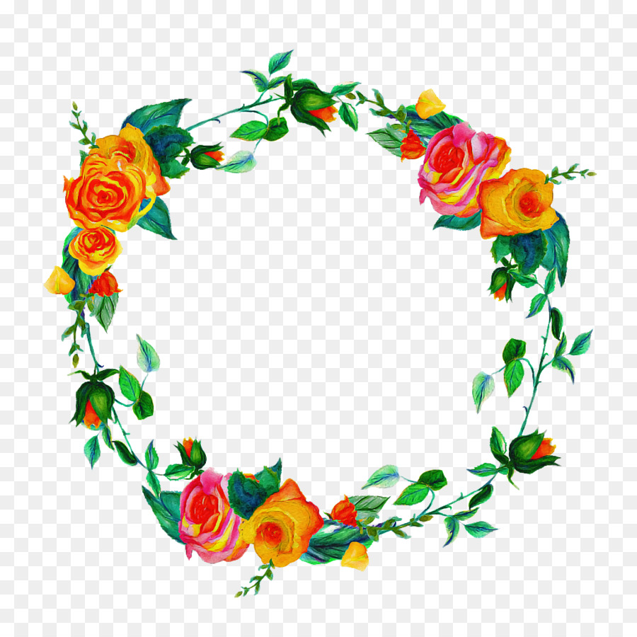 Couronne Florale，Fleurs PNG