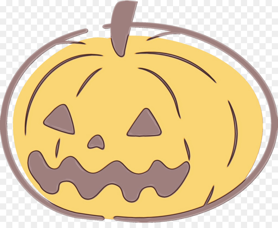 Visage De Citrouille，Halloween PNG