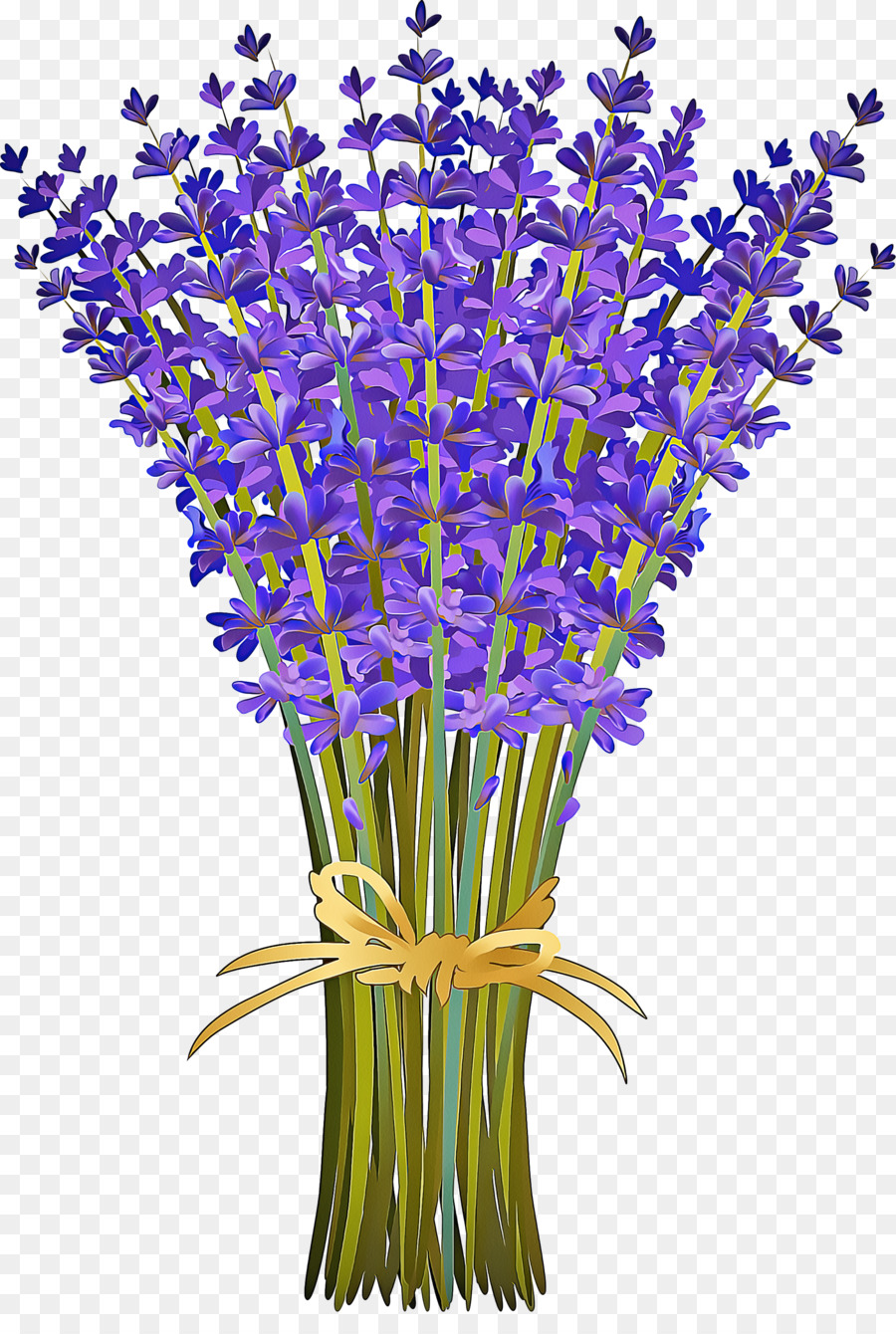 Bouquet De Lavande，Violet PNG