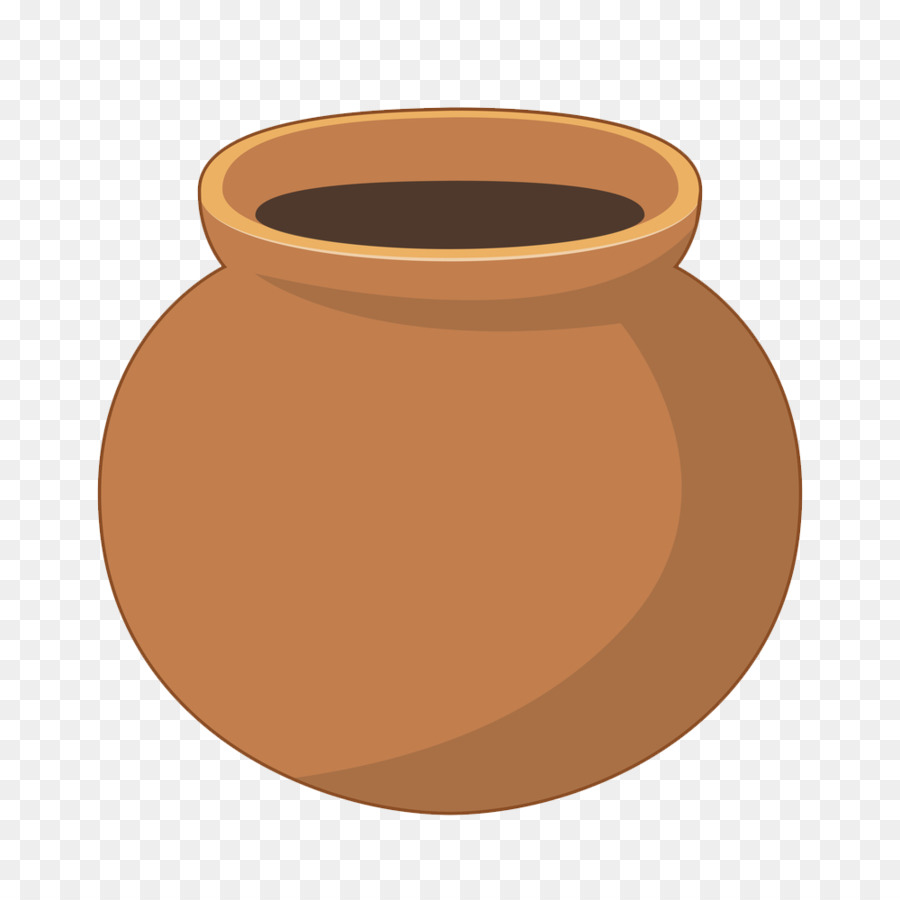 Pot En Argile，Vase PNG